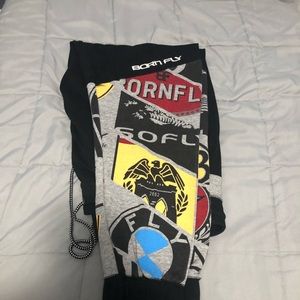 Born fly autobahn sweat pants